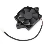 Motorcycle Electric Cooling Fan, 12V DC Electric Cooling Thermal Fan, Replacement for 4 Stroke 200cc 250cc Engine Water Cooled ATV Go Kart Quad Dune Buggy UTV Dirt Bikes - Image 3