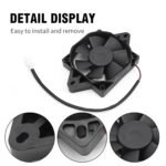 Motorcycle Electric Cooling Fan, 12V DC Electric Cooling Thermal Fan, Replacement for 4 Stroke 200cc 250cc Engine Water Cooled ATV Go Kart Quad Dune Buggy UTV Dirt Bikes - Image 6
