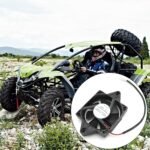 Motorcycle Electric Cooling Fan, 12V DC Electric Cooling Thermal Fan, Replacement for 4 Stroke 200cc 250cc Engine Water Cooled ATV Go Kart Quad Dune Buggy UTV Dirt Bikes - Image 7