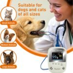 Veterinary Pulse Oximeter for Dogs Cats,Bluetooth Pet Heart Rate Monitor, Veterinarian Blood Oxygen Saturation and Pulse Rate Spo2 Monitor,Clinic or Pre-Vet Student Tools - Image 6