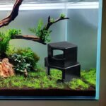 Aquarium Corner Cave Hide Axolotl Cichlid Cave Fish Tank Accessories, Corner Fish Aquarium Cave Hide with Viewing Window, Terrarium/Aquarium Underground Natural Cave - Image 4
