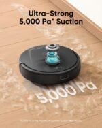 eufy Like-New L60 Robot Vacuum with Self Empty Station, Hair Detangling Technology, Up to 60 Days Hands Free Cleaning, 5,000 Pa Suction (Renewed) - Image 5