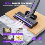 Cordless Vacuum Cleaner for Home, Lightweight Stick Vacuum Cordless Rechargeable with Power Suction 35 Mins Runtime, Cordless Vacuum for Hardwood Floor Pet Hair, Carpets - Image 4