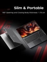 Gaming Laptop with AMD Ryzen7 7730U 8-core Processor（Up to 4.5GHz),16GB DDR4 RAM 512GB SSD, AMD Radeon Graphics,WiFi 6,15.6 inch IPS Display,Webcam, Windows 11 Laptop Computer for Video Editing - Image 5