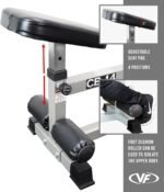 Valor Fitness Seated Row Machine – Plate Loaded with Converging Arms & Multi-Grip Handles, 400 lb Capacity, 2" Plate Adapters for Back & Chest Strength Training Home Gym Equipment - Image 8