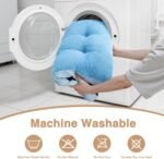 MIHIKK Washable XL Dog Bed for Extra Large Dogs with Anti-Slip Bottom, Premium Foam Pet Pad for Crate for Large Medium Small Sized Puppies, 41" x 27" Blue - Image 6