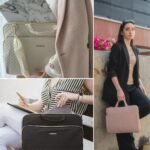 BAGSMART 15.6 Inch Laptop Case Sleeve Compatible with MacBook Pro 16 Inch,15.6 Inch HP,Dell,Acer Aspire,Asus Notebook, Lightweight Laptop Bag for Women with Shoulder Strap,Pocket,Handle, Pink - Image 3