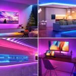 Lepro Indoor LED Strip Lights, 16.4ft RGB Color Changing 5050 SMD LED Light Strip with Remote & 24V Power Adapter for Home Decor, Bedroom, TV Backlight - Image 3
