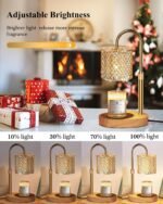 Candle Warmer Lamp with Timer Dimmer Adjustable Height for New Home Decor, Birthday Gifts for Women,Candle Warmer for Women Mom Christmas Mother's Day Gfit - Image 3