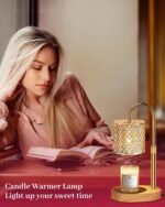 Candle Warmer Lamp with Timer Dimmer Adjustable Height for New Home Decor, Birthday Gifts for Women,Candle Warmer for Women Mom Christmas Mother's Day Gfit - Image 5