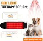 Professional Red Light Therapy Belt for Dogs - Infrared Light Therapy Device for Hip, Back, Elbow Pain Relief & Joint Care, Portable Red Light Therapy Wrap for Pets & Horses at Home - Image 5
