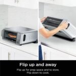 Ninja FT405CO 10-in-1 Digital Air Fry Oven with Extra Large Capacity, Flip Up and Away, Stainless Steel Body, and Temperature Control (Renewed) - Image 5