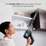 Shark PowerDetect Cordless Stick Vacuum, Powerful Suction, HEPA Filtration, Carpet & Hard Floor, Portable, Stick Vacuum for Pet Hair, Java Ice Blue, IP1255 - Image 8