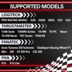 RACGTING Racing Simulator Cockpit with TV Monitor Stand for G PRO Racing Wheel/G29/G920/G923, for Thrustamster T300RS/TS-PC/TS-XW Racer, for FANATEC CSL DD/GT DD Pro/ClubSport DD/DD+ - Image 3