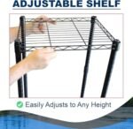 Rush Creek Creations Rod Holders for Garage Fishing Pole Rack Holds up to 12 Rods and Reel Combos - Mobile Garage or Shed Organizer car Fishing Gear Storage - Image 7