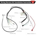 PRO BAT ATV Electric Wiring Harness Wire for Chinese Taotao Zongshen Loncin 150cc 200cc 250cc 4-Stroke Engine Pit Dirt Bike - Image 3