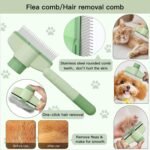 Pet Supplies, Including Cat Dematting Massage Comb,Dog Flea Comb, Puppy Quick-Drying Towel, Special Silicone Toothbrush, Dogs Washing Gloves, Dog & Cat Pets Nail Clippers and Trimmers,Reusable. - Image 4