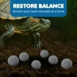 SunGrow Tropical Fish Water Conditioner Balls, Gray Stones for Freshwater Tank and Community Aquarium, Calcium-Enriched for Active Fish, 10 Balls per Pack - Image 5
