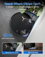 ECOVACS DEEBOT T50 MAX PRO Omni Robot Vacuum and Mop, 18,500Pa Suction, 18mm Auto-Lift, ZeroTangle &TruEdge 2.0, AIVI 3.0 Obstacle Avoidance, Auto Hot Water Mop Wash/Dry/Refill, Self-Emptying - Image 5