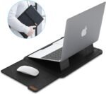 Nillkin Laptop Sleeve 15.6 inch, MacBook Sleeve with Adjustable Stand & Mouse Pad, 2 Stand Modes, 15 inch Laptop Case, MacBook Accessories, Slim for Samsung/Chromebook/HP 13-15.6, Black Texture - Image 4