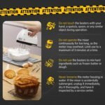 Hand Mixer Electric Handheld – 7 Speed Ultra Power Electric Mixer Handheld (Red) - Image 8