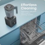 Chefman Obliterator 48 oz Countertop Blender for Smoothies, 1380W Motor to Crush Ice, Nuts, and Frozen Fruit with Stainless Steel Blade, Auto Blend Function, Includes Tamper and Scraper - Image 6