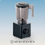 Chefman Obliterator 48 oz Countertop Blender for Smoothies, 1380W Motor to Crush Ice, Nuts, and Frozen Fruit with Stainless Steel Blade, Auto Blend Function, Includes Tamper and Scraper - Image 7