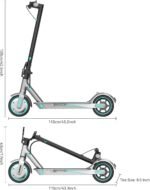 Electric Scooter for Adults,8.5/10"Tires,Powerful 350/500/600W Motor,Max 21/26/30 Miles Long Range,Up to 19/25MPH,Lightweight and Foldable Commuting Scooter,Dual Brake System,Smart APP Control - Image 9