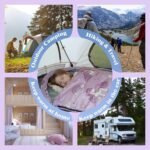 Kids Sleeping Bag for Girls, 3 Season Child Sleeping Bag with Backpacking Bag, Warm & Cool Weather, Portable & Comfortable - Image 7