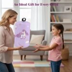 Kids Sleeping Bag for Girls, 3 Season Child Sleeping Bag with Backpacking Bag, Warm & Cool Weather, Portable & Comfortable - Image 8