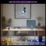 Philips Hue Smart LED A21 Bulb,White and Color Ambiance, E26 Base,13.5W, Full Spectrum Light 1000K-20000K,1600 Lumens, Dimmable, Compatible with Alexa, Google, Apple Home, 2pk - Image 5