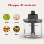 KitchenAid Go Cordless Hand Blender with Accessories - battery included, KHBRV75, Porcelain White - Image 5