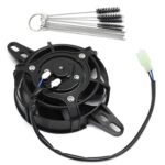4 Inch Electric Radiator Cooling Fan Mounting Kit, 12 V Oil Cooler for 150cc 200cc 250cc ATVs Quads Karts Dirt Bikes Motorcycles - Image 4