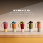 Ninja BlendBOSS | Personal Smoothie Blender and Tumbler | 26oz Travel Tumbler w/Leakproof Lid & Intergrated Chug Spout | AutoIQ Technololgy | 1200 Peak Watt | Cyberspace | DB301CYBRN | (NEW) - Image 4