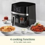 Cuisinart 4.5-Qt Basket Air Fryer, Interior light, Dishwasher-Safe Parts, 4 Presets, Roast, Bake, Broil, Air Fry & Keep Warm for Quick & Easy Meals (AIR-160C) - Image 3