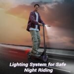 VOLPAM Q2 Electric Scooter, 19 MPH & 15 Miles Range, 350W Motor, 8.5" Solid Tires, Lightwight Foldable E Scooter for Adults & Teens, with App Control, Curise Control, Dual Braking - Image 10