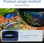 Little Fish Hammock and Little Fish Swimming Tunnel 2-Piece Set Aquarium Small Animal Animal Toys (Black) - Image 4