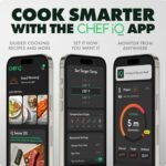 CHEF iQ Sense | Smart Wireless Meat Thermometer | Ultra-Thin Probe | WiFi Unlimited Range | 1000°F Heat Safe | 5 Sensors | BBQ, Grill, Oven, Smoker, Air Fryer | Gen3 - Image 4