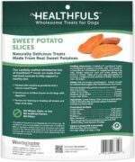 Healthfuls Sweet Potato Slices Healthy Dog Treats – Limited Ingredient, Grain Free, Made from Real Dried Sweet Potatoes, 16 oz - Image 3