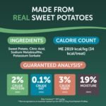Healthfuls Sweet Potato Slices Healthy Dog Treats – Limited Ingredient, Grain Free, Made from Real Dried Sweet Potatoes, 16 oz - Image 6