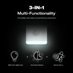 THIRDREALITY Smart Color Night Light 4 Pack, Matter Over WiFi, 3-1 Multi-Functionality, Work with SmartThings, Google Home, Apple Home, Alexa - Image 4