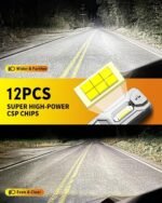 9005 9006 Light Bulbs Combo, 100,000LM 900% Super Brighter, 6500K Cool White, 1:1 Mini Halogen Size 9005 HB3 & 9006 HB4 Accessory Fog Light with Cooling Fan, Plug and Play, Pack of 4 - Image 4