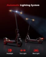 Electric Scooter with Suspension Long Range Electric Scooter for Adults 10inTires,E Scooter with Smart APP Control for Commuting, Outdoor, Short Travel UL2272 - Image 6