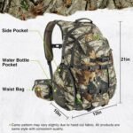 TIDEWE Hunting Backpack, Waterproof Camo Hunting Pack with Rain Cover, Long-Lasting Large Capacity Hunting Day Pack for Rifle Bow Gun (Next Camo G2) - Image 4