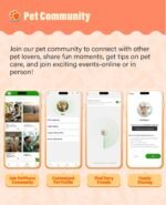 GlocalMe PetPhone for Dog and Cat, Support Play Music and Two-Way Call, Pet Community and AI Health Alerts, Real Time Tracking and Virtual Fence, Unlimited Range Pet GPS Tracker (Green) - Image 6