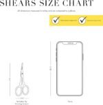 Tweezerman Pet Grooming Scissors, Stainless Steel Rounded Tip Trimming Shears for Dogs and Cats - Image 8