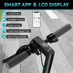 Electric Scooter for Adults, 19/25 Mph Max Speed, 21/25/35 Miles Range,350/500/600W APP Control E-Scooter with 8.5"/10" Inflatable tire, Foldable Escooter with App Control, UL 2272 Certified - Image 3