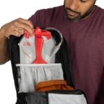 Osprey Talon 22L Men's Lightweight Hiking Backpack - Small Daypack for Travel & Camping, White/Black - Image 10
