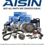 AISIN THH-004 Engine Coolant Thermostat with Housing and Gasket - Compatible with Select Acura TSX Honda Accord, Crosstour - Image 3
