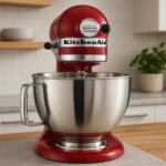Kitchen Aid Tilt-Head Stand Mixer 4.5 Quart KSM85PBER, Empire Red - Image 4